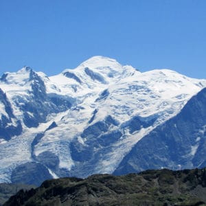 Le majestueux Mont-Blanc