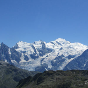 Le Mont-Blanc et ses sommets