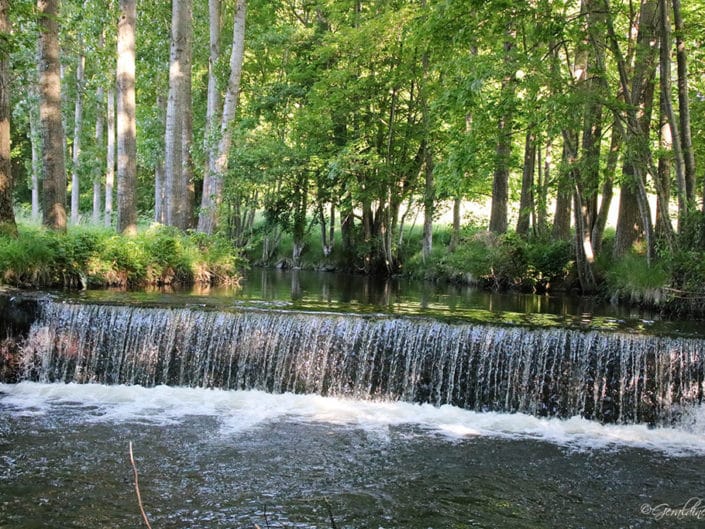 Belle cascade sur la Deûme