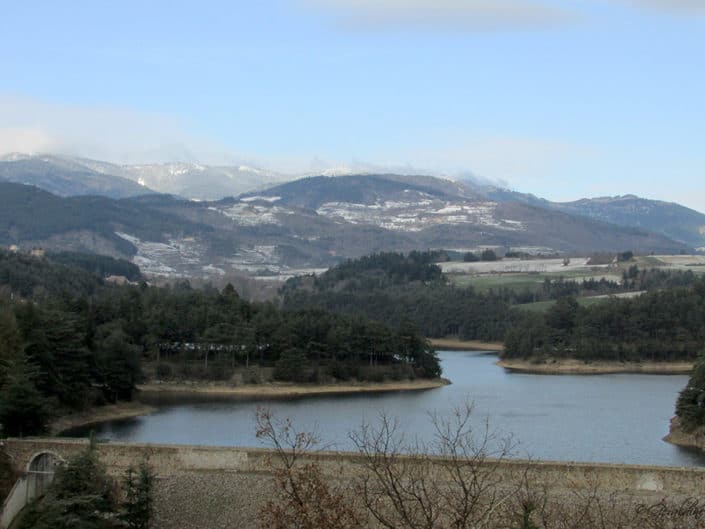 Barrage du Ternay en hiver