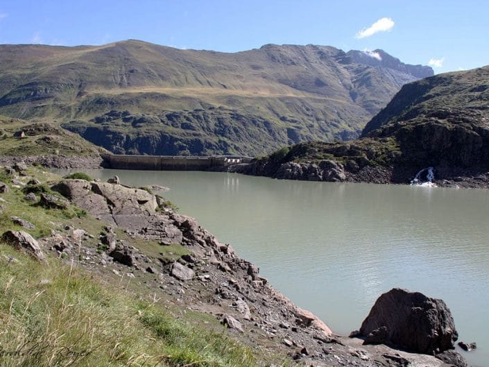 Barrage du lac des Gloriettes