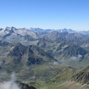 Vue du pic du Midi de Bigorre