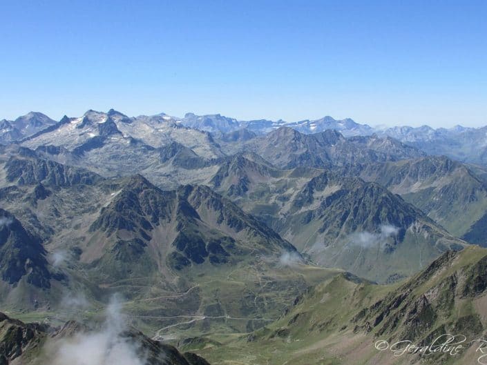 Vue du pic du Midi de Bigorre