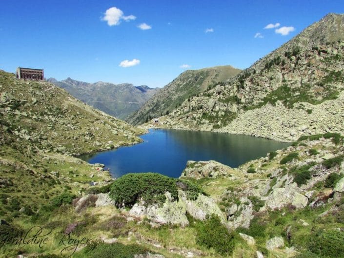 Lac de Glèrre et son refuge