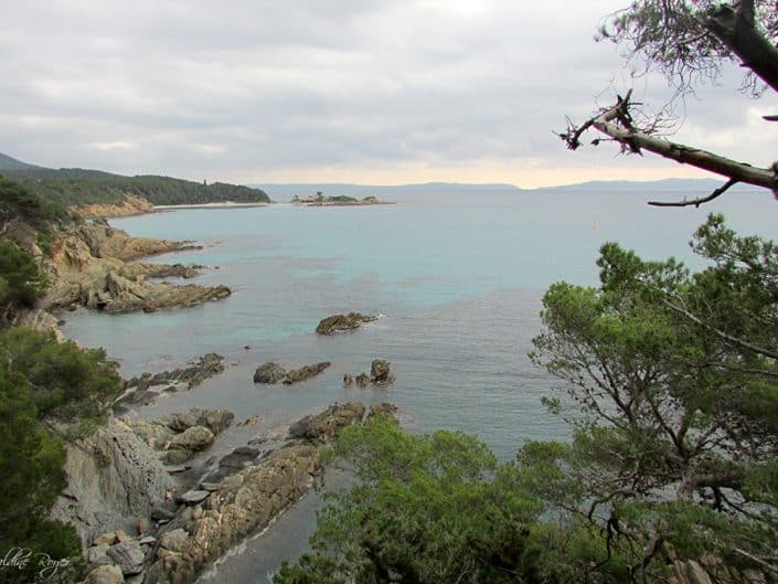 Une plage près du Fort Brégançon