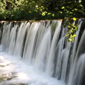 Chute d'eau sur la Cance