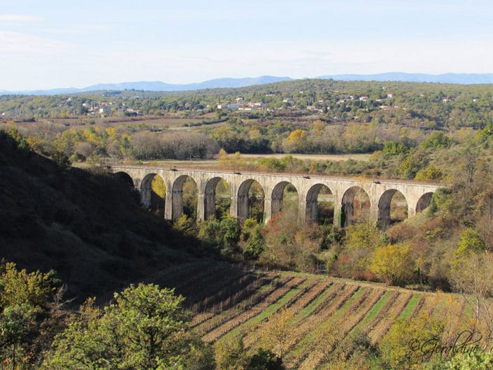 Viaduc des Louanes, côté Serre Bouchet