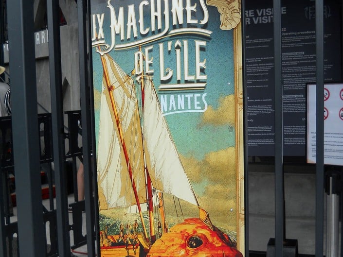 affiche du carrousel des machines de l'île